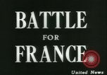Standbild Schlacht von Caen Caen Normandie Frankreich, 1944, aus Sekunde 31 historischem Filmmaterial Videoclip 65675020669