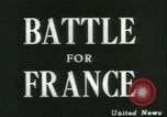 Standbild Schlacht von Caen Caen Normandie Frankreich, 1944, aus Sekunde 33 historischem Filmmaterial Videoclip 65675020669