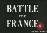Standbild Schlacht von Caen Caen Normandie Frankreich, 1944, aus Sekunde 34 historischem Filmmaterial Videoclip 65675020669