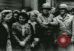 Image of Bastille Day during WW2 Cherbourg Normandy France, 1944, second 38 stock footage video 65675020671