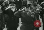 Standbild General Dwight D Eisenhower Paris Frankreich, 1944, aus Sekunde 55 historischem Filmmaterial Videoclip 65675020673