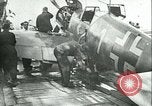 Image of German and British fighter planes in aerial combat France, 1941, second 6 stock footage video 65675020692