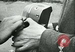 Image of German and British fighter planes in aerial combat France, 1941, second 29 stock footage video 65675020692