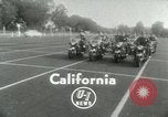 Standbild Motorrad Polizisten Los Angeles California USA, 1953, aus Sekunde 3 historischem Filmmaterial Videoclip 65675020700