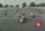 Standbild Motorrad Polizisten Los Angeles California USA, 1953, aus Sekunde 6 historischem Filmmaterial Videoclip 65675020700