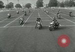 Standbild Motorrad Polizisten Los Angeles California USA, 1953, aus Sekunde 8 historischem Filmmaterial Videoclip 65675020700