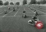 Standbild Motorrad Polizisten Los Angeles California USA, 1953, aus Sekunde 9 historischem Filmmaterial Videoclip 65675020700