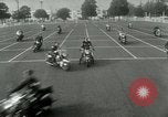 Standbild Motorrad Polizisten Los Angeles California USA, 1953, aus Sekunde 10 historischem Filmmaterial Videoclip 65675020700