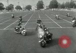 Standbild Motorrad Polizisten Los Angeles California USA, 1953, aus Sekunde 12 historischem Filmmaterial Videoclip 65675020700