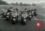 Standbild Motorrad Polizisten Los Angeles California USA, 1953, aus Sekunde 19 historischem Filmmaterial Videoclip 65675020700