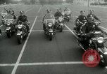 Standbild Motorrad Polizisten Los Angeles California USA, 1953, aus Sekunde 22 historischem Filmmaterial Videoclip 65675020700