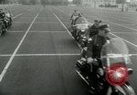 Standbild Motorrad Polizisten Los Angeles California USA, 1953, aus Sekunde 25 historischem Filmmaterial Videoclip 65675020700