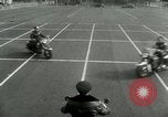 Standbild Motorrad Polizisten Los Angeles California USA, 1953, aus Sekunde 32 historischem Filmmaterial Videoclip 65675020700