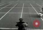 Standbild Motorrad Polizisten Los Angeles California USA, 1953, aus Sekunde 34 historischem Filmmaterial Videoclip 65675020700