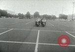 Standbild Motorrad Polizisten Los Angeles California USA, 1953, aus Sekunde 38 historischem Filmmaterial Videoclip 65675020700