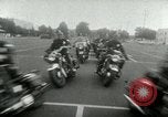 Standbild Motorrad Polizisten Los Angeles California USA, 1953, aus Sekunde 39 historischem Filmmaterial Videoclip 65675020700