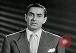 Image of Tyrone Power United States USA, 1953, second 62 stock footage video 65675020701