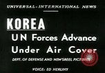 Image of United Nations Forces Korea, 1950, second 5 stock footage video 65675020702