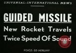 Image of rocket driven missile Utah United States USA, 1953, second 6 stock footage video 65675020708
