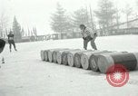 Image of Barrel jumping New York United States USA, 1953, second 9 stock footage video 65675020712