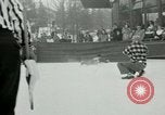 Image of Barrel jumping New York United States USA, 1953, second 44 stock footage video 65675020712