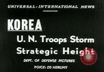 Standbild Vereinigten Staaten Truppen Korea, 1953, aus Sekunde 17 historischem Filmmaterial Videoclip 65675020717