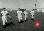 Standbild New York Giants baseball team in Spring Training Phoenix Arizona USA, 1953, aus Sekunde 5 historischem Filmmaterial Videoclip 65675020721