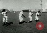 Standbild New York Giants baseball team in Spring Training Phoenix Arizona USA, 1953, aus Sekunde 6 historischem Filmmaterial Videoclip 65675020721