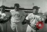 Standbild New York Giants baseball team in Spring Training Phoenix Arizona USA, 1953, aus Sekunde 14 historischem Filmmaterial Videoclip 65675020721