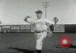 Standbild New York Giants baseball team in Spring Training Phoenix Arizona USA, 1953, aus Sekunde 25 historischem Filmmaterial Videoclip 65675020721
