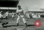 Standbild New York Giants baseball team in Spring Training Phoenix Arizona USA, 1953, aus Sekunde 34 historischem Filmmaterial Videoclip 65675020721