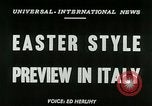 Image of Italian designs Rome Italy, 1953, second 3 stock footage video 65675020728