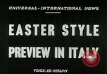 Image of Italian designs Rome Italy, 1953, second 4 stock footage video 65675020728