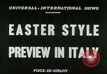 Image of Italian designs Rome Italy, 1953, second 6 stock footage video 65675020728