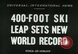 Image of Ski-flying Kulm Austria, 1953, second 1 stock footage video 65675020729