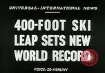 Image of Ski-flying Kulm Austria, 1953, second 5 stock footage video 65675020729