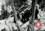Image of Ski-flying Kulm Austria, 1953, second 9 stock footage video 65675020729