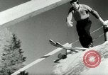 Image of Ski-flying Kulm Austria, 1953, second 14 stock footage video 65675020729