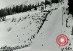 Image of Ski-flying Kulm Austria, 1953, second 25 stock footage video 65675020729