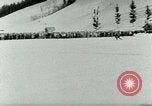 Image of Ski-flying Kulm Austria, 1953, second 28 stock footage video 65675020729