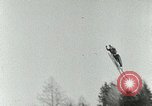 Image of Ski-flying Kulm Austria, 1953, second 34 stock footage video 65675020729