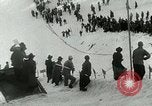Image of Ski-flying Kulm Austria, 1953, second 60 stock footage video 65675020729