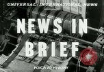 Standbild Bundeskanzler Konrad Adenauer New York United States USA, 1953, aus Sekunde 4 historischem Filmmaterial Videoclip 65675020731