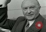 Standbild Bundeskanzler Konrad Adenauer New York United States USA, 1953, aus Sekunde 9 historischem Filmmaterial Videoclip 65675020731