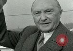 Standbild Bundeskanzler Konrad Adenauer New York United States USA, 1953, aus Sekunde 10 historischem Filmmaterial Videoclip 65675020731