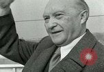 Standbild Bundeskanzler Konrad Adenauer New York United States USA, 1953, aus Sekunde 12 historischem Filmmaterial Videoclip 65675020731