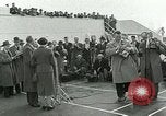 Standbild Bundeskanzler Konrad Adenauer New York United States USA, 1953, aus Sekunde 15 historischem Filmmaterial Videoclip 65675020731