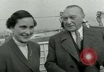 Standbild Bundeskanzler Konrad Adenauer New York United States USA, 1953, aus Sekunde 21 historischem Filmmaterial Videoclip 65675020731