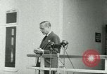Standbild Bundeskanzler Konrad Adenauer New York United States USA, 1953, aus Sekunde 36 historischem Filmmaterial Videoclip 65675020731