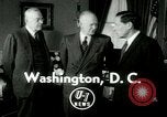 Image of President Dwight Eisenhower Washington DC USA, 1953, second 1 stock footage video 65675020732
